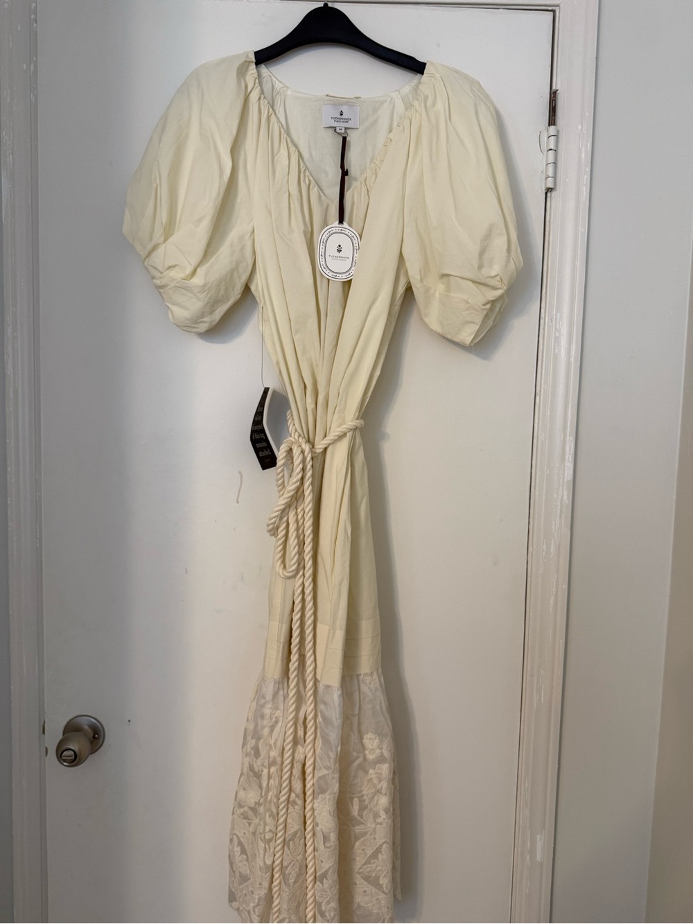 Tuckernuck x Studio McGee Juniper Midi Dress in Ivory - Picture 4 of 4